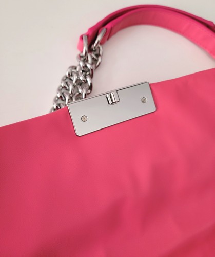 NWT Marc Jacobs Quilted Moto Shoulder Bag in Pink Lemonade - Picture 9 of 18