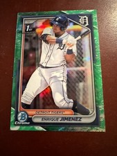 2024 Bowman Chrome Prospects Lunar Glow Refractor Enrique Jimenez #BCP-31 TS1