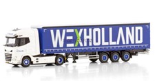 1:50 for WSI for DAF for XG+ 4X2 CURTAINSIDE TRAILER - 3 AXLE for Wex Holland