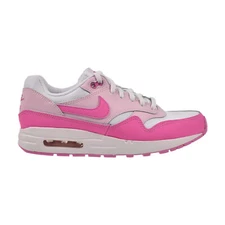Nike Air Max 1 (GS) Big Kids' Shoes White-Playful Pink-Pink Foam FZ3559-100