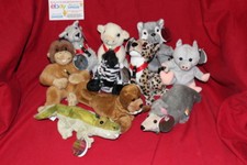 LOT OF 10 MIXED COUNTRIES COKE COLA BEANBAG PLUSH.ABOUT 6" EA.MWNMT.NICE GIFT