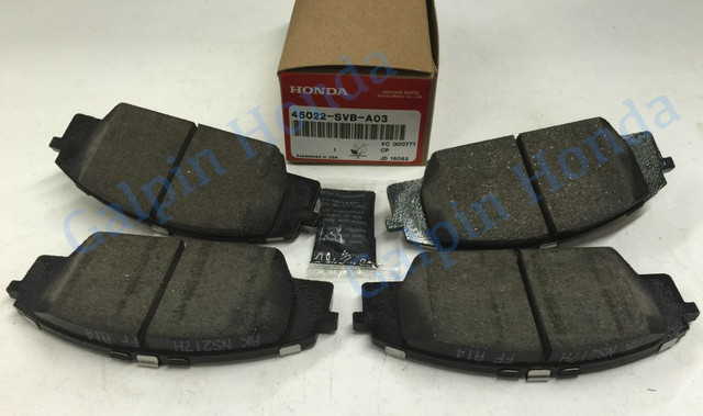 Honda Civic SI / S2000 Genuine Factory OEM Front Brake Pad Set (45022