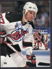 Scott Niedermayer Autographed Beckett Magazine Cover NJ Devils SGC Authentic