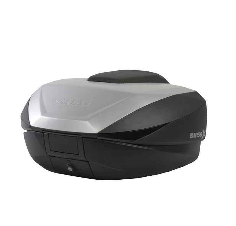 Top case SH59X extensible en aluminium pour vos voyages et road-trips