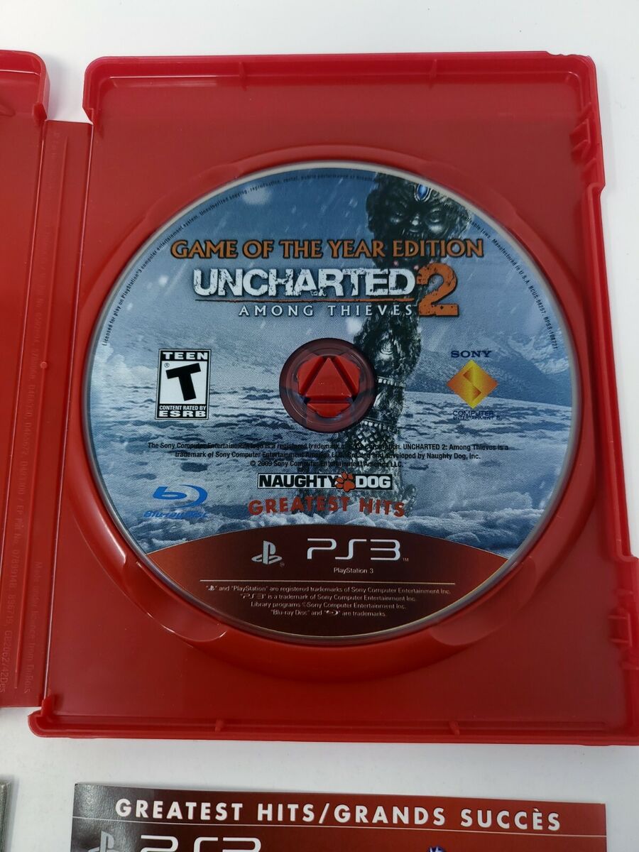 Ps3 - Uncharted 2 Among Thieves GH Game of the Year PlayStation 3