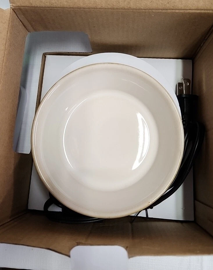 Calentador de velas y calentador de cera 2 en 1 arenisca cera sin llama A3 Foto 4 de 4