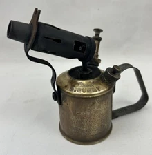 Sievert Type 538 Vintage Brass Blow Lamp Torch 1/2 Pint