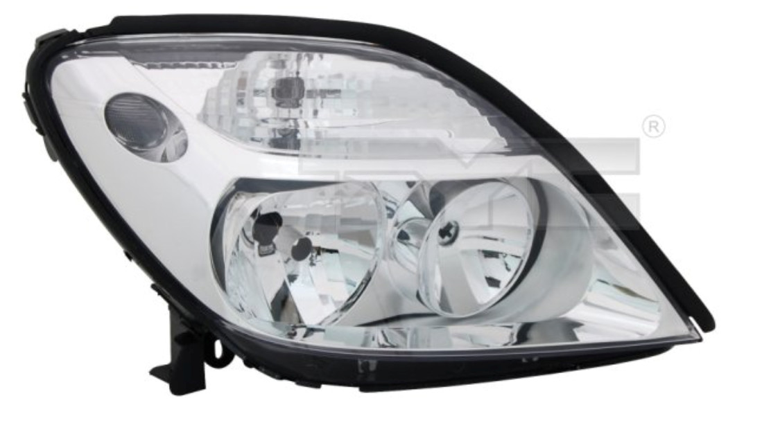 Phare avant droite Renault Scenic I pour réparer un éclairage borgne au contrôle technique