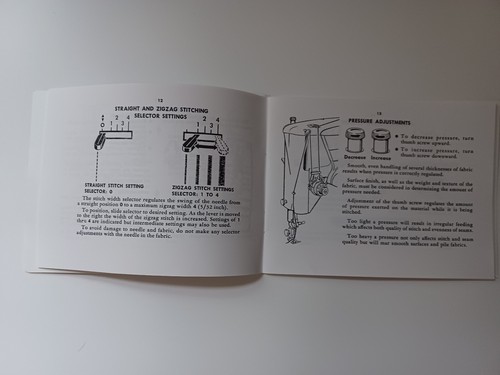 Singer 327 Sewing Machine Owners Manual Color Reproduction - Picture 4 of 8