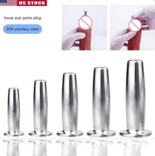 Stainless Steel Dilator Sounding Urethral Stretching Penis Hollow Training Plug