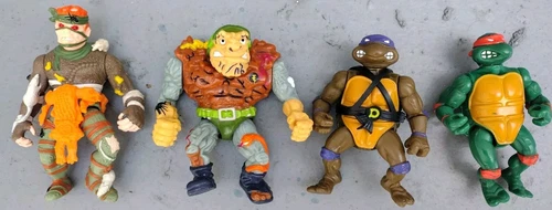 Vtg Tmnt Figures Lot Loose