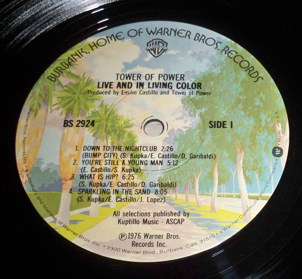 2 FUNK/SOUL VINYL: TOWER OF POWER LIVE IN LIVING & GLADYS KNIGHT STILL TOGETHER! - Image 4 of 4