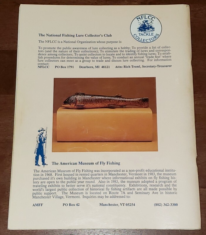 1990 OLIVER'S 3rd High Rollers Fishing Tackle AUCTION CATALOG w