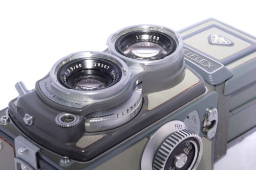 Baby Rollei Grey 4x4cm TLR 127 camera. Xenar 60mm f3.5. Case. Strap. Cap. CLA'D. - Picture 17 of 20