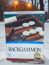 Backgammon IBM NEW Vintage 1989 Computer Game NEW Sealed 3 1/2 Disk Applications