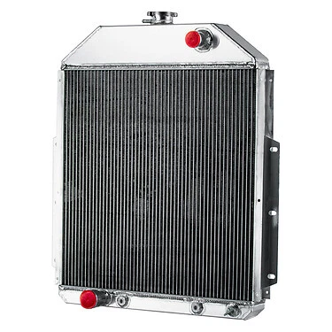 For 1942-1952 Ford F1 F2 F3/F4 Pickup Ford V8 Engine Aluminum 3 ROW Radiator — 第 3/4 张图片