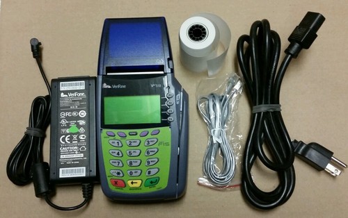 VERIFONE VX 510 DUAL COMM CREDIT CARD TERMINAL, Vx510DC, IP & Phone Connections! - Picture 2 of 4
