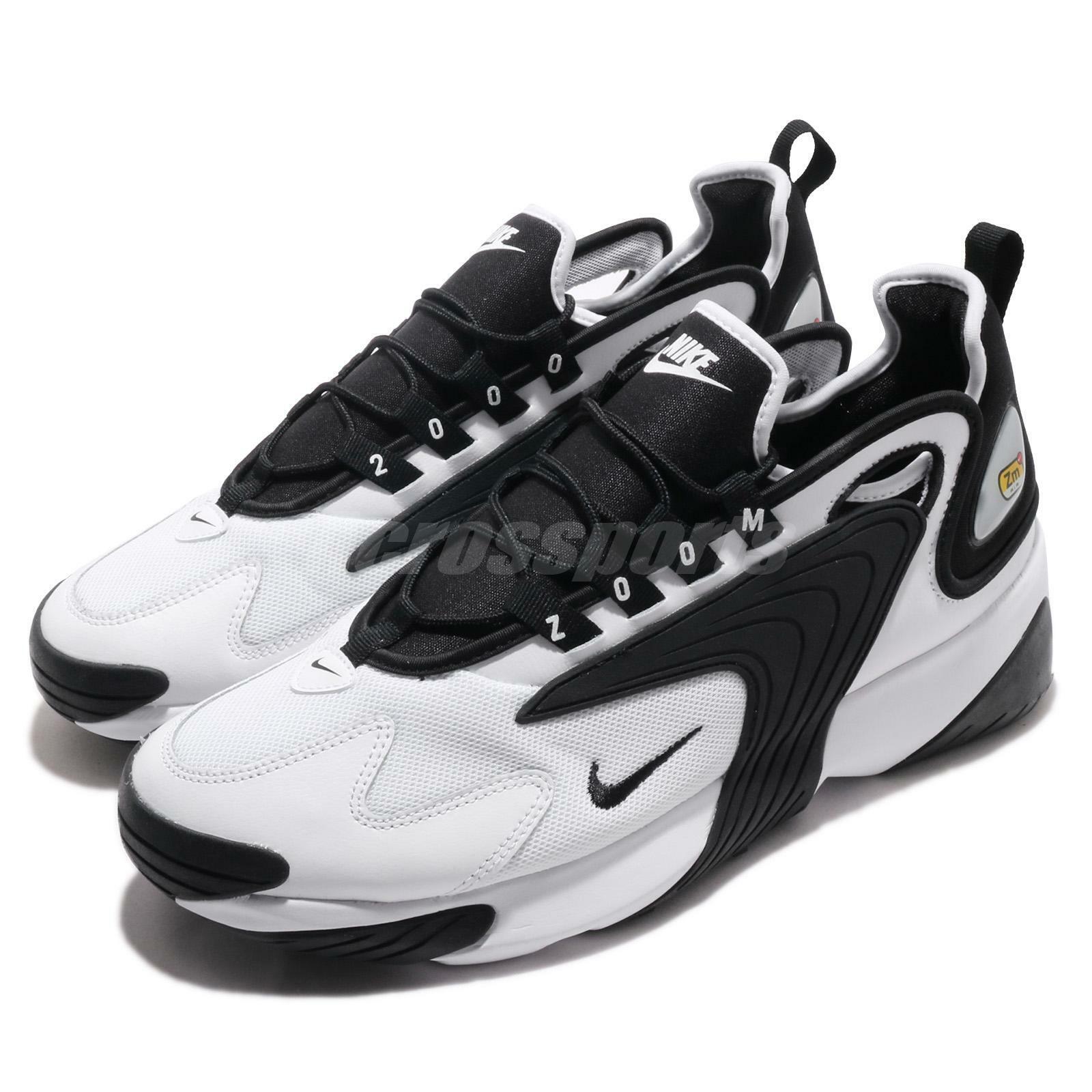 Nike Zoom 2K ZM Air 2000 White Black Men Shoes Sneakers AO0269-101 | eBay