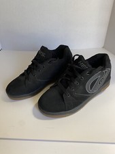 Heelys Rolling shoes. Boys size 8 Black suede Very lightly used.