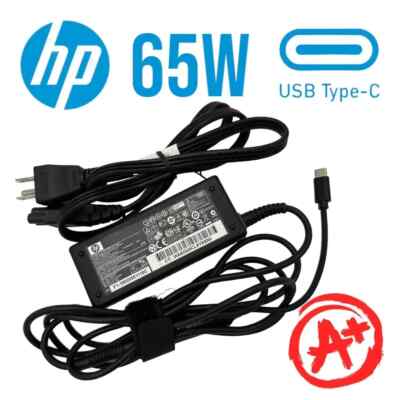 LOT 5 65W Type-C USB-C Laptop Adapter Charger for Dell HP Lenovo ASUS Acer