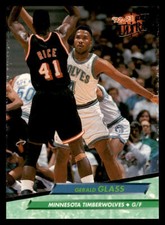 1992-93 Ultra Gerald Glass #110 Minnesota Timberwolves