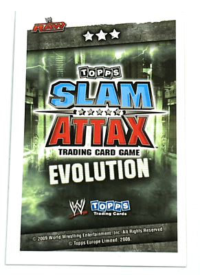 2009 WWE Topps Slam Attax Evolution TCG #015 MARYSE Champion Raw