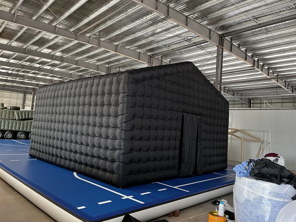 Tienda de campaña inflable portátil para club nocturno de 20 x 20 x 13 pies de EE. UU. Foto 4 de 4