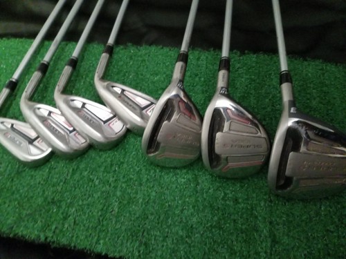 Adams Golf IDEA Super S Irons 5,6,7,8 & 3 Wood ,3h,4h RH Senior Flex Graphite - Picture 2 of 24