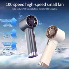 Portable 180000 RPM Dry Blower Mini 3000mah Air Blower Electric Fan For Outdoor