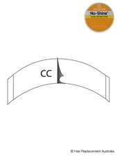 Walker Tape | No Shine Hair Tape - Contour CC / 36 Pieces - Wig, Hairpiece