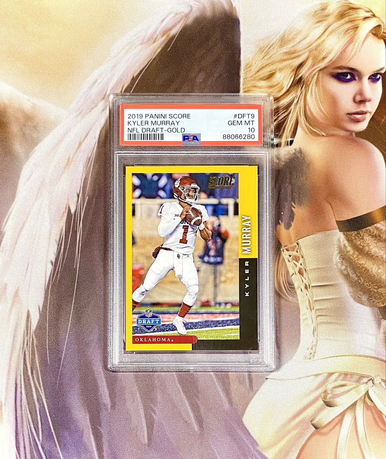 Kyler Murray Panini Score NFL Draft #DFT9 Gold