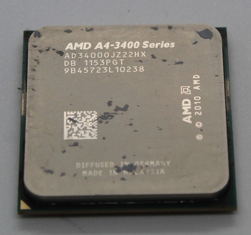 AMD A4-3400 Series AD34000JZ22HX 2.70ghz Dual Core Socket FM1 Processor