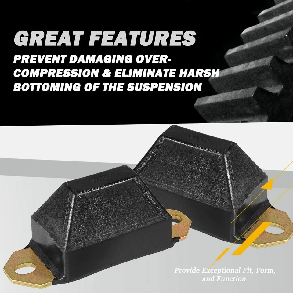 2X 9.9137G tope universal para Jeep CJ5 1976-1983 y Jeep CJ7 1976-1986 base Foto 4 de 4