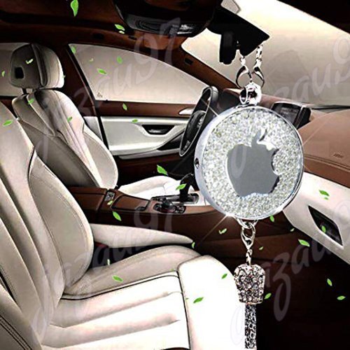 Universal CAR diamond logo Perfume Air Freshener Rearview Mirror Perfume Pendant - Picture 101 of 105