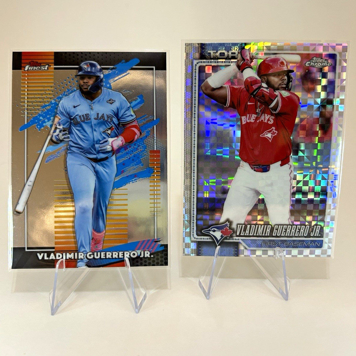 2026 Topps Finest Uncommon & Topps Chrome X-Fractor Vladimir Guerrero Jr.