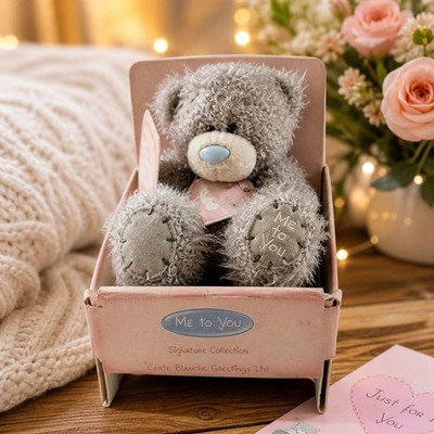 Tatty Teddy Me To You Bär Carte Blanche Plüsch mit Geschenkbox süße Geschenkidee