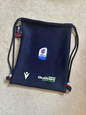 Rugby WM Frankreich 2023 Macron Navy Unisex Sporttasche mit zwei Riemen