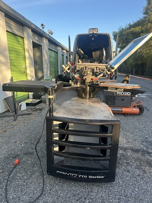 #ad Printa 770 Series – Screen Printing System – Press Exposure Unit Flash Dryer $1000.00