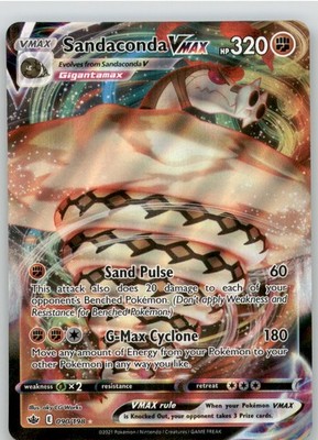 Sandaconda VMAX Holo Ultra Rare SWSH06: Chilling Reign 090/198 NM