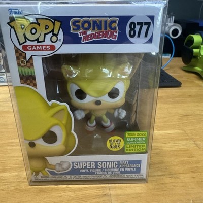 Funko Pop! Sonic the Hedgehog Super Sonic First Appearance Glows in the Dark 877