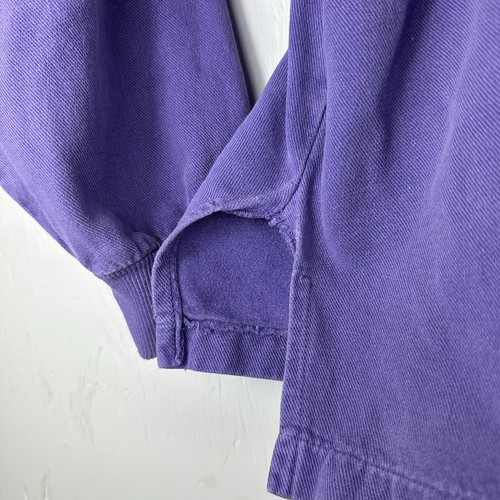 Vintage Wek The World Shirt Purple Fish You Were Here Absract Print Size 2 - Picture 6 of 7