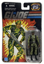 GI Joe Sgt Stalker Ranger Action Figure 25th Anniversary Foil 2007 New but READ