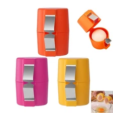 3 PCS Egg Shell Opener, 2025 New Egg Cracker Tool for Raw Eggs, Egg Shell Ope...