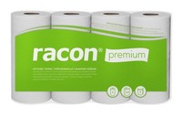 KüChenrolle Premium Weiß 2 Lagig 4 X 64 Blatt