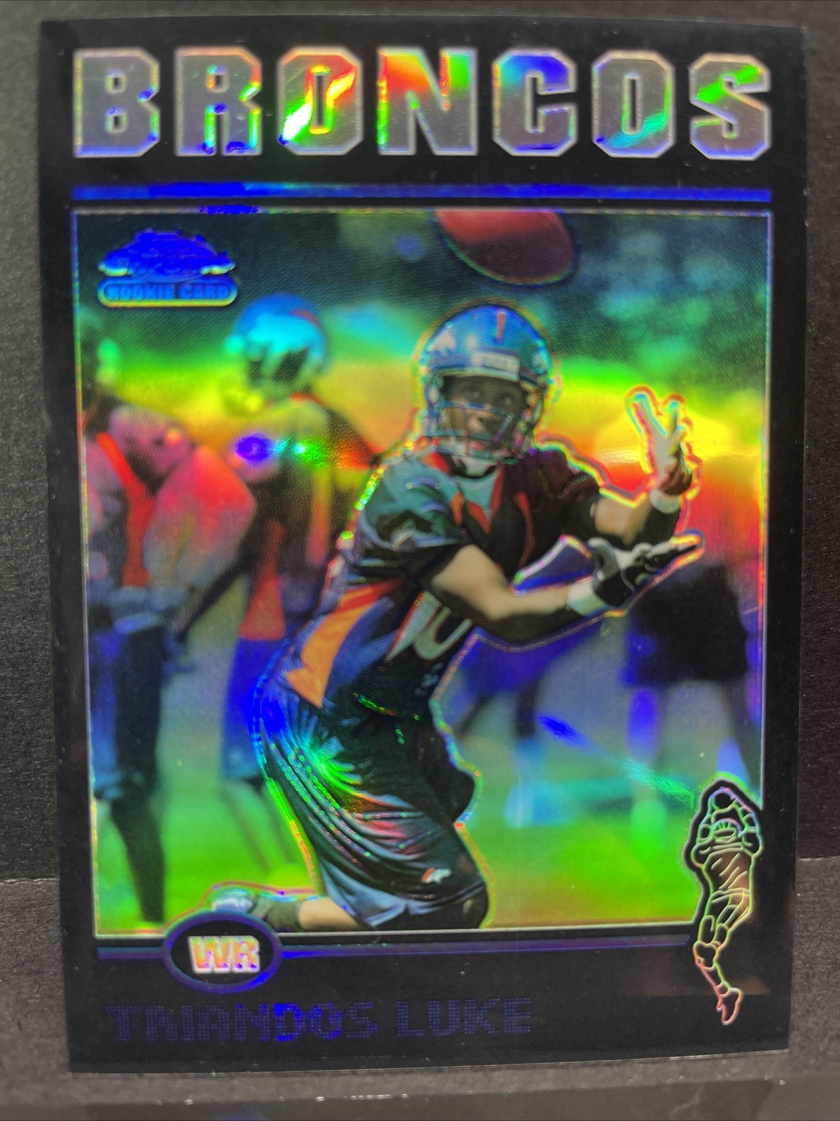 Triandos Luke Topps Chrome #224 Black Refractor