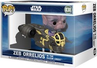 Gadget -D- Star Wars: Funko Pop! Rides Deluxe - M&G - Zeb Orrelios (Razor Crest)