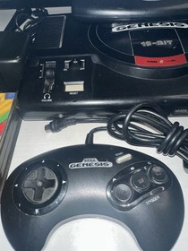 Sega Genesis 1 System With X32 Adapter And Game