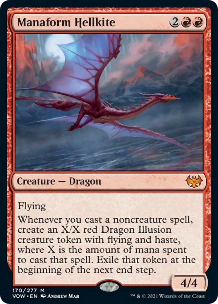 Manaform Hellkite - VOW - 170 NM/LP