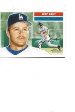 2005 HERITAGE 1956 DESIGN GOING INTO HALL OF FAME JEFF KENT