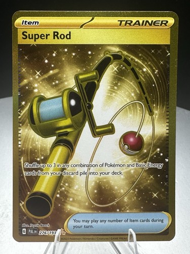 Super Rod 276/193 HR Paldea Evolved Pokemon Holo Lp